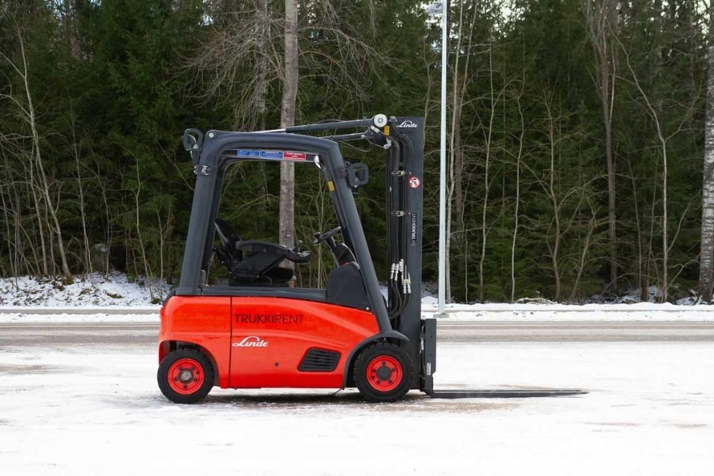 Linde E 16 P 전동 지게차