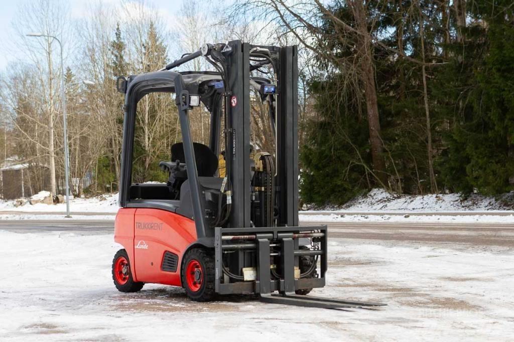 Linde E 16 P 전동 지게차