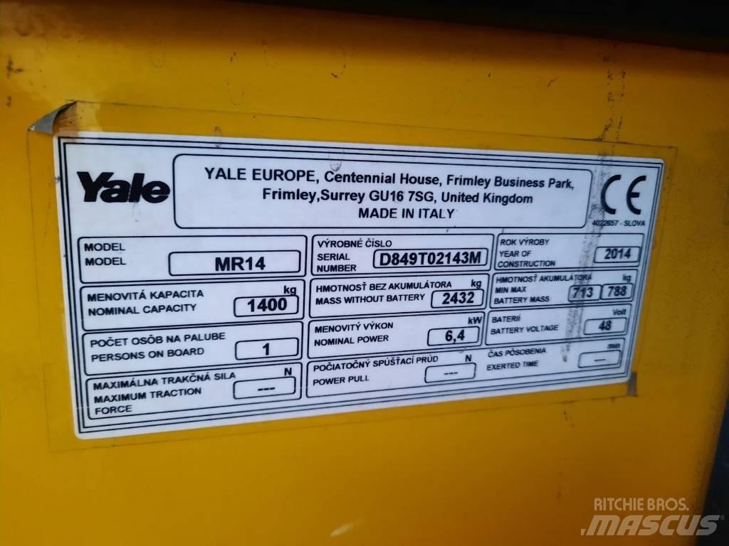 Yale MR14 리치 트럭