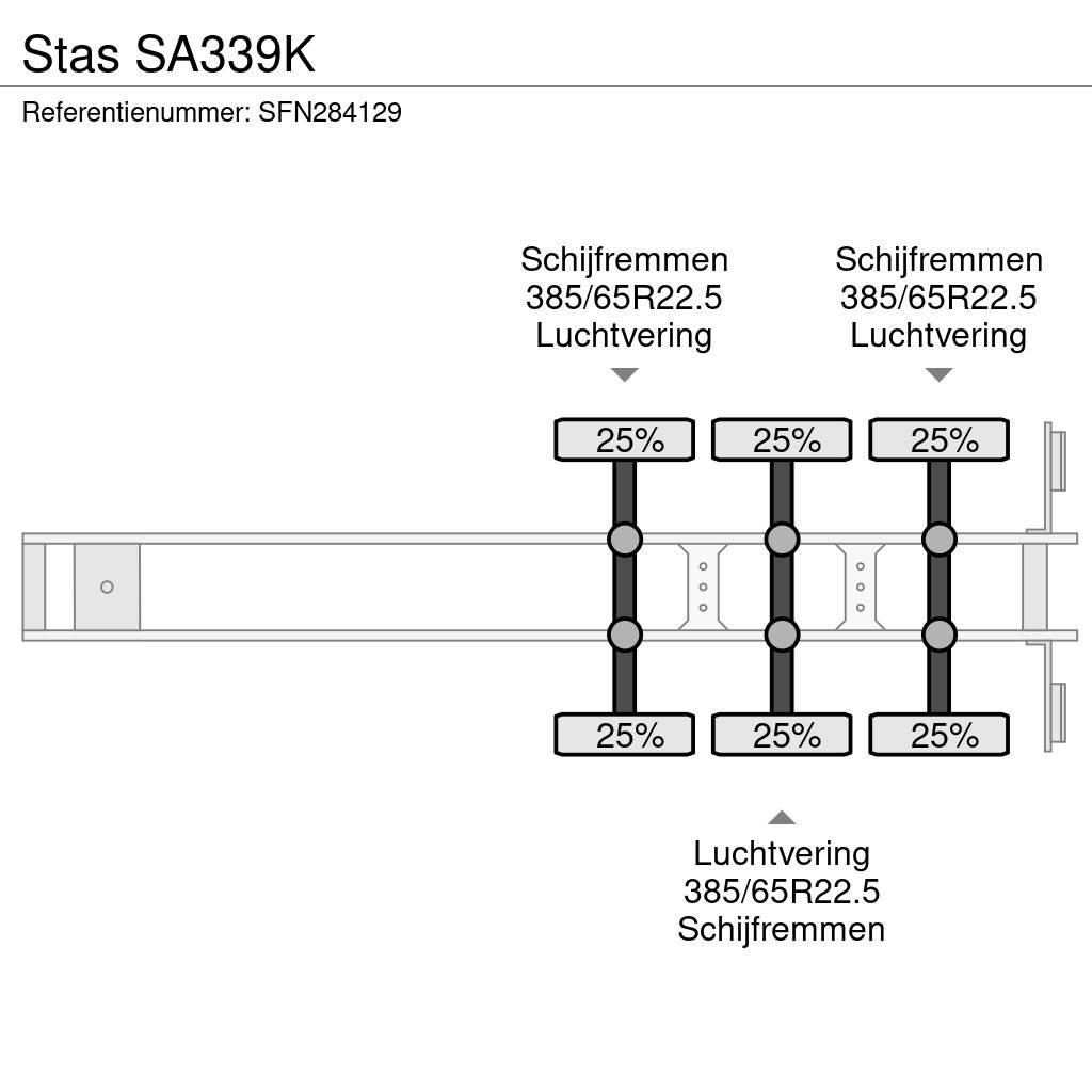 Stas SA339K 티퍼 세미 트레일러