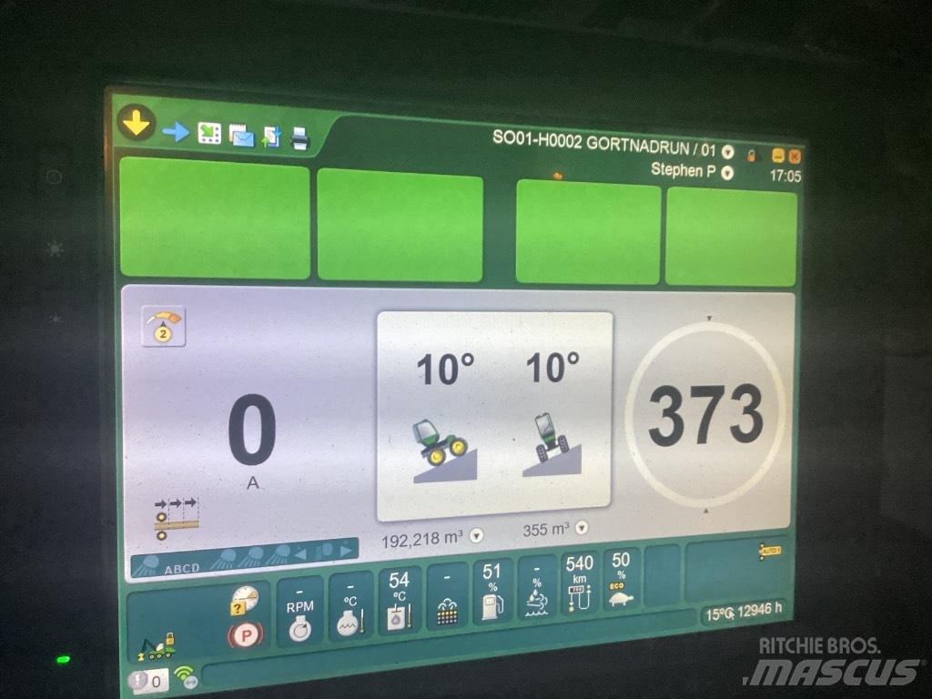 John Deere 1470G 원목 하베스터