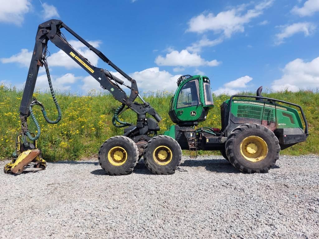 John Deere 1470G 원목 하베스터
