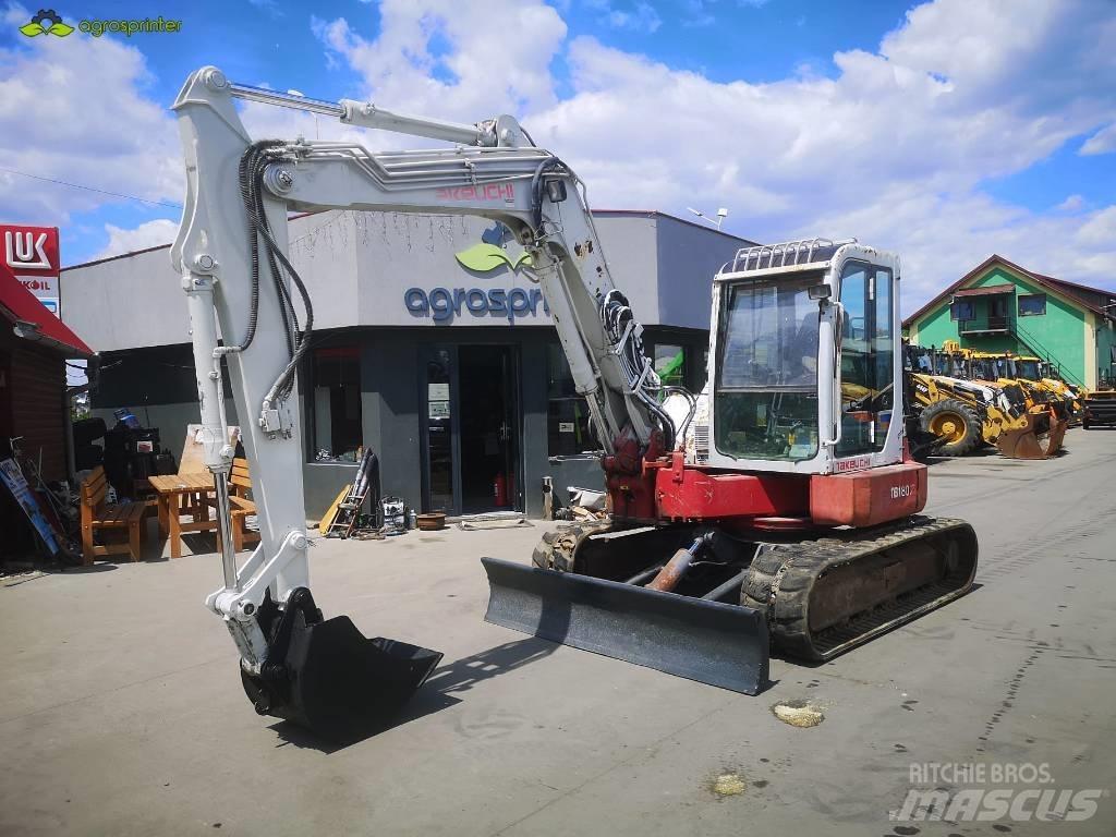 Takeuchi TB180FR 중형굴삭기 7톤-28톤