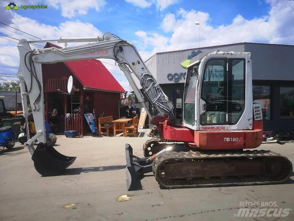 Takeuchi TB180FR 중형굴삭기 7톤-28톤