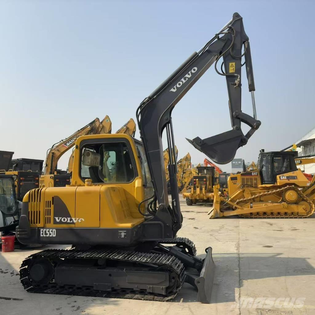Volvo EC55D 소형 굴삭기 7톤 미만