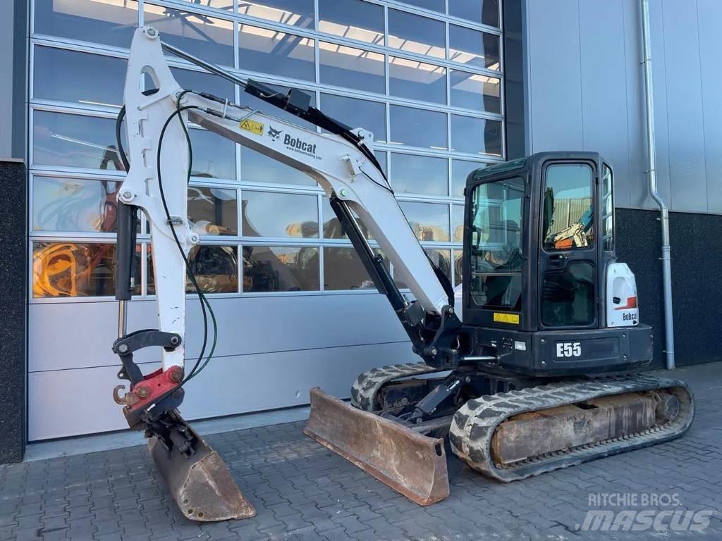 Bobcat E55 소형 굴삭기 7톤 미만