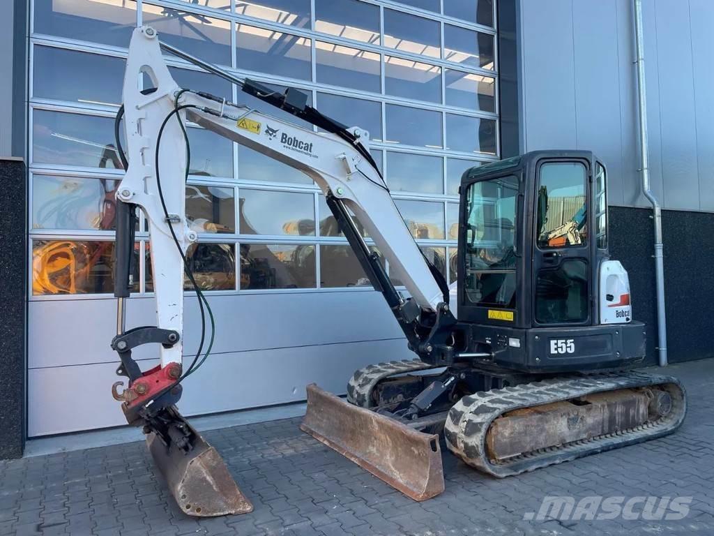 Bobcat E55 소형 굴삭기 7톤 미만