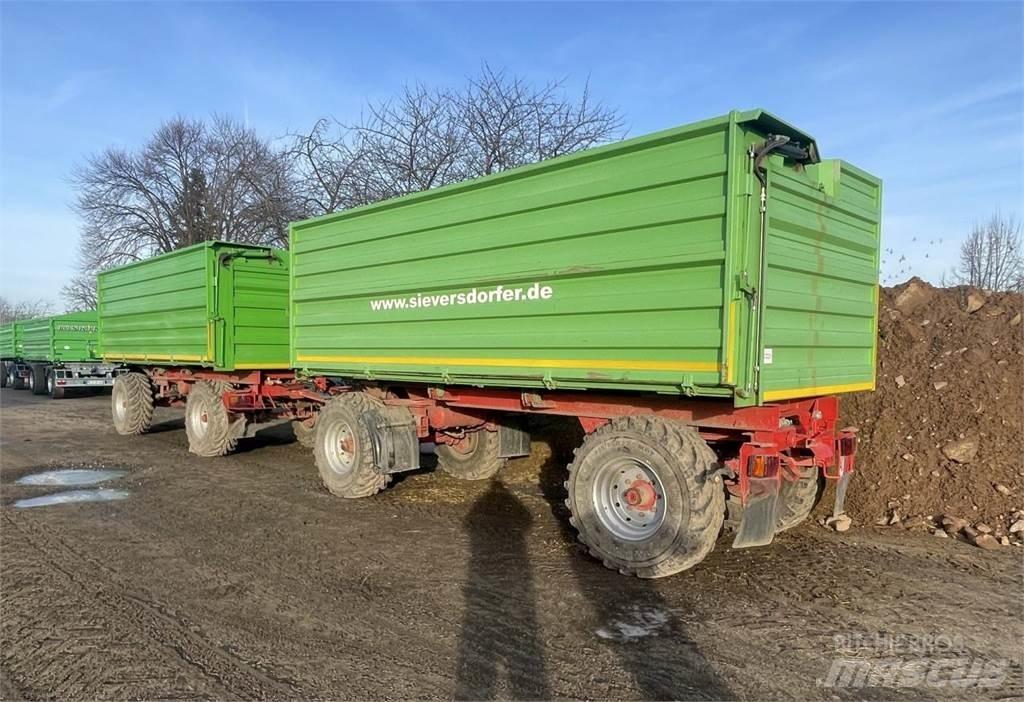  Sieversdorf 12 t 티퍼 트레일러