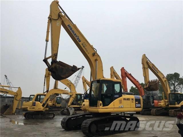 Komatsu pc200-7 대형 굴삭기 29톤 이상