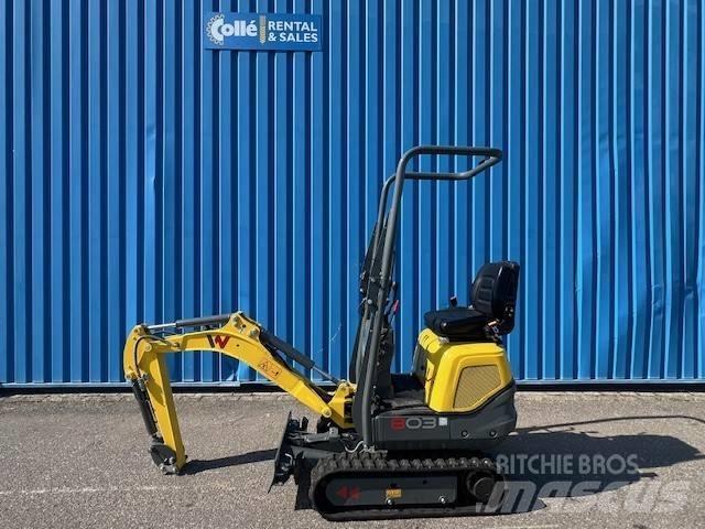 Wacker Neuson 803 소형 굴삭기 7톤 미만