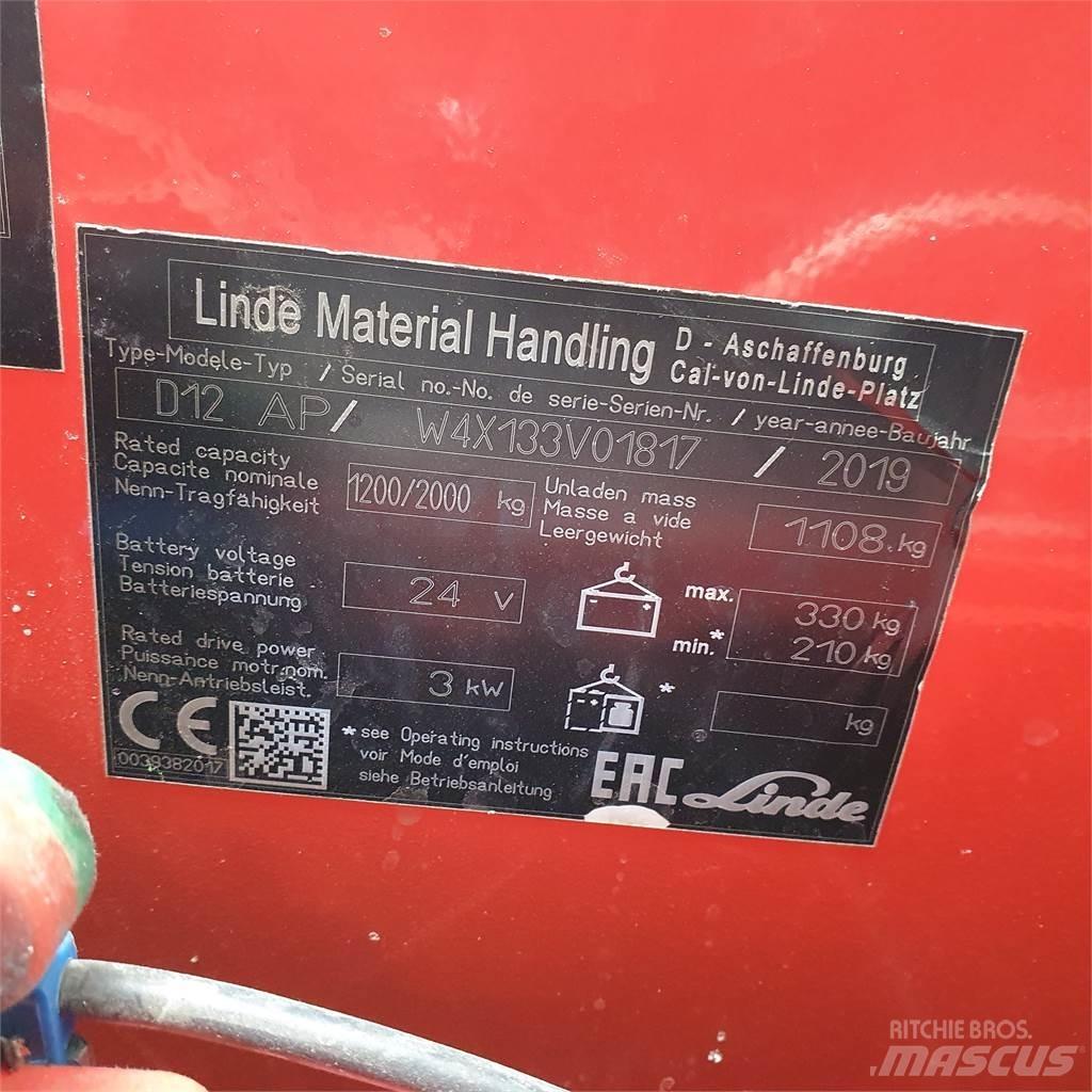 Linde D12AP 포크리프트