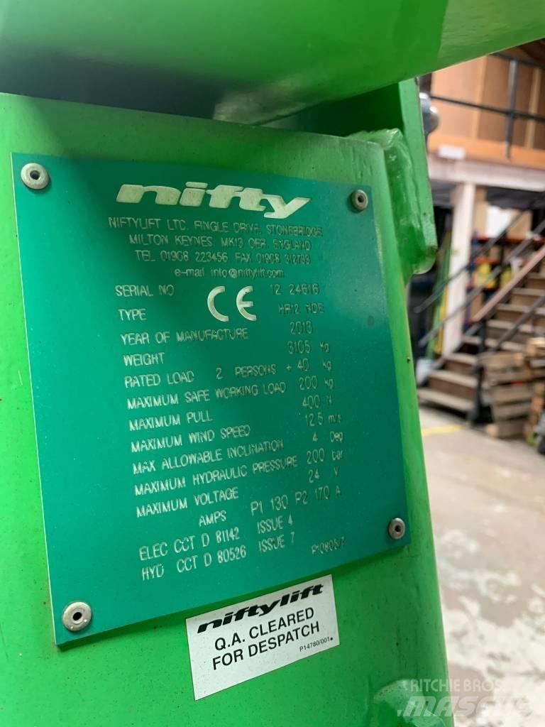 Niftylift HR12NDE 관절형 전동이동 리프트