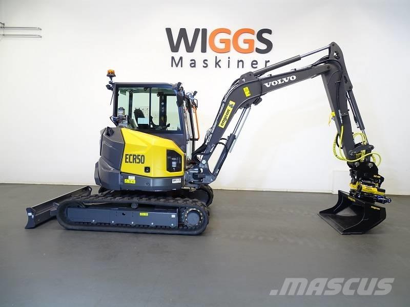 Volvo ECR50F 소형 굴삭기 7톤 미만