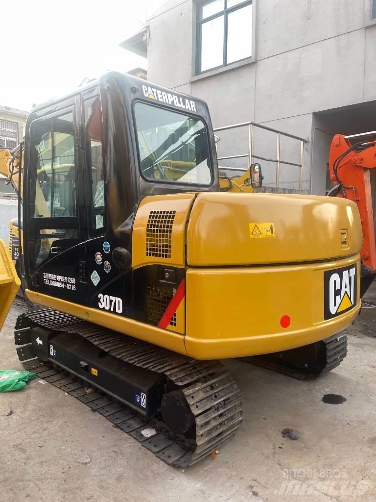 CAT 307 D 소형 굴삭기 7톤 미만