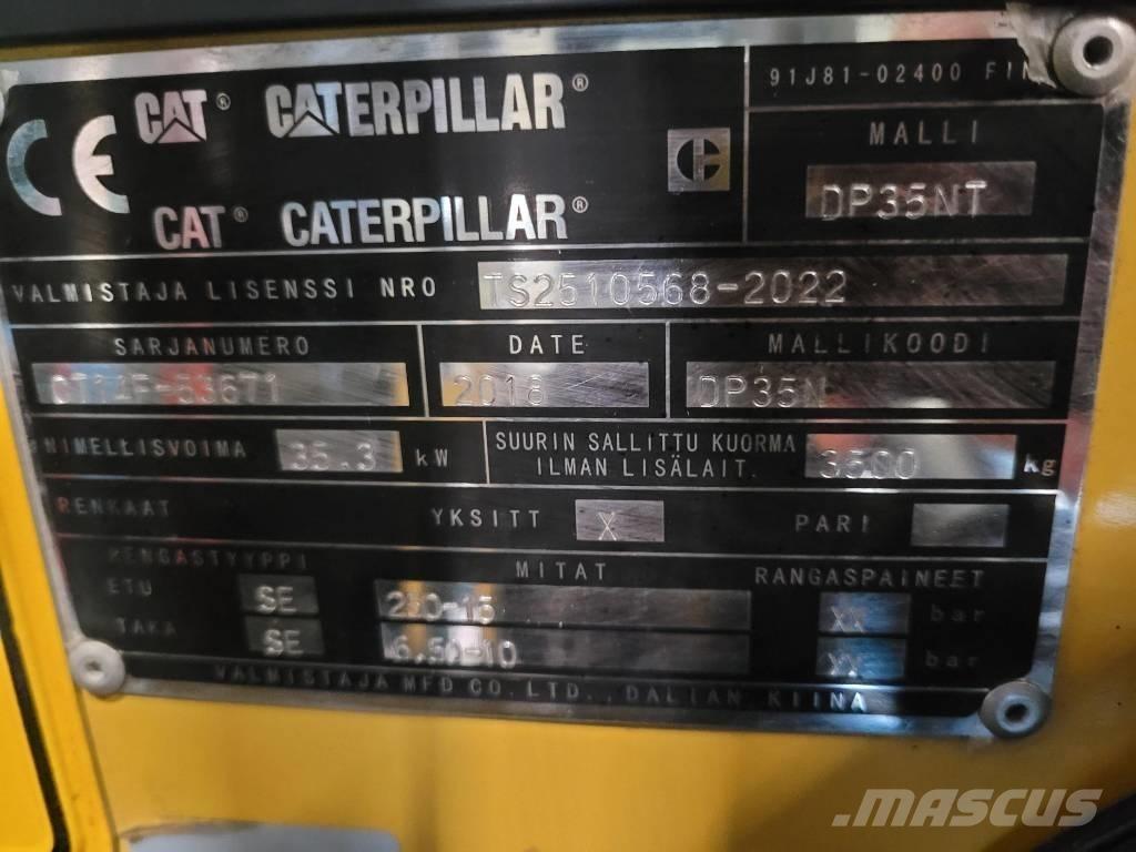 CAT DP 35 N 디젤 지게차