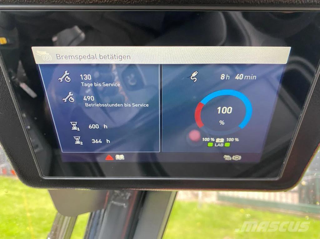 Linde E150 전동 지게차