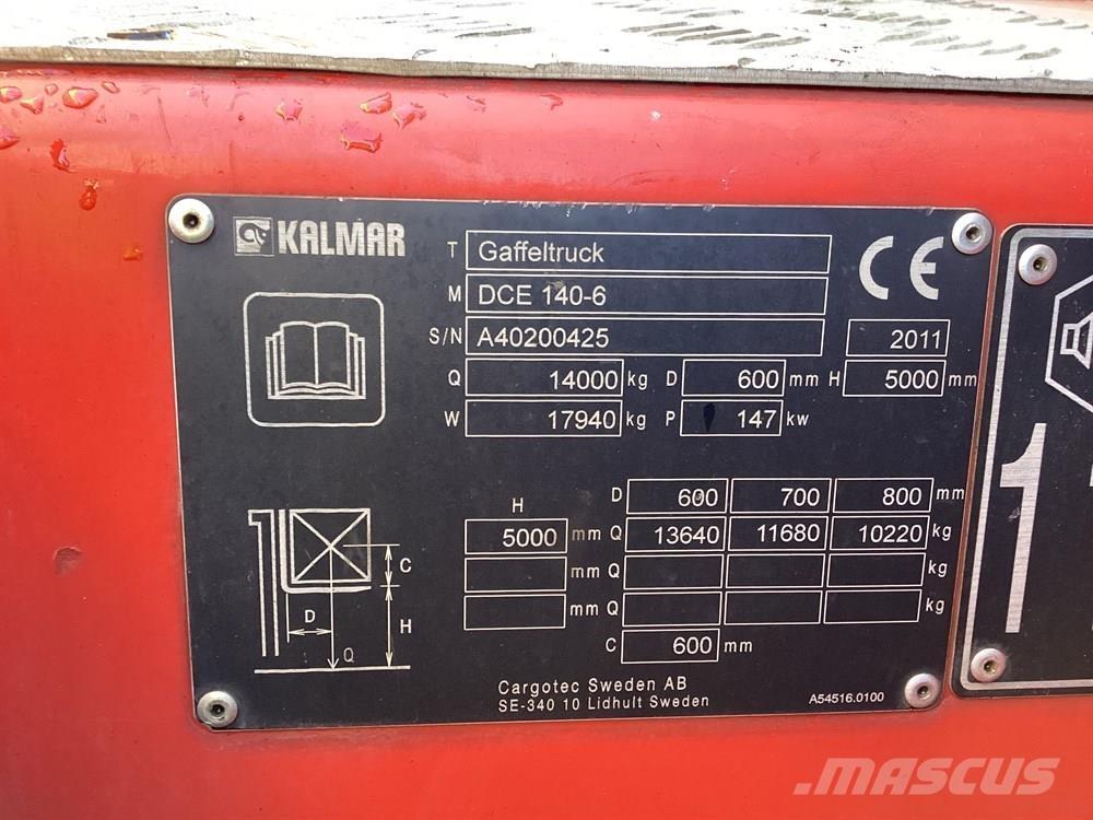 Kalmar DCE140-6 디젤 지게차