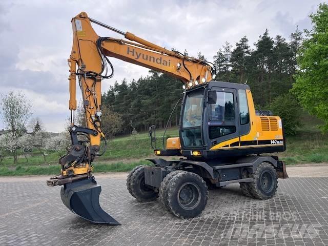 Hyundai Robex 140 W  휠 굴삭기