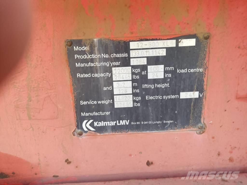 Kalmar 12-600XL 디젤 지게차