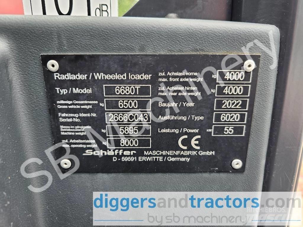 Schäffer 6680 농업용 텔레 핸들러