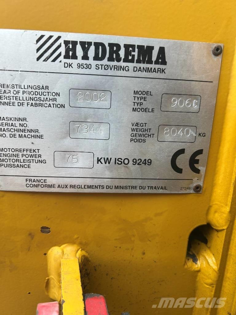 Hydrema 906C 백호로더