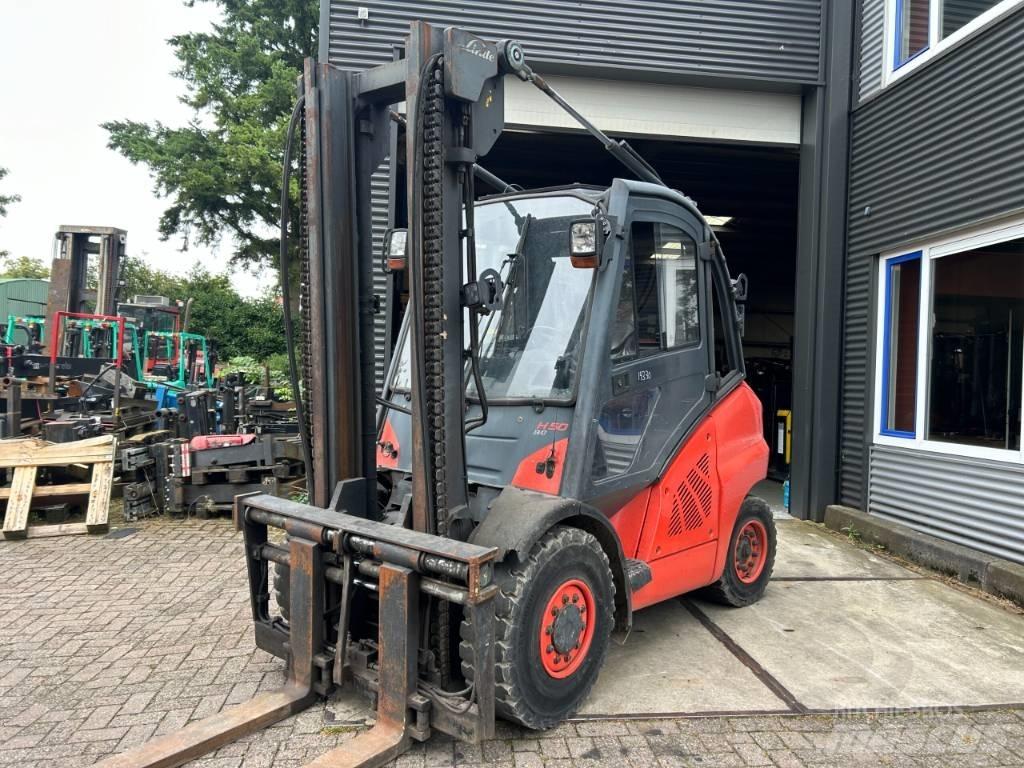 Linde H50D-02 디젤 지게차