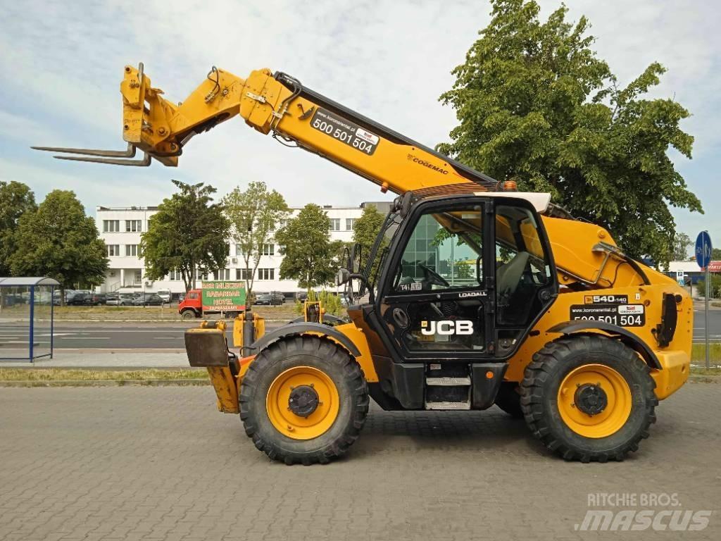 JCB 540-140 텔러 핸들러