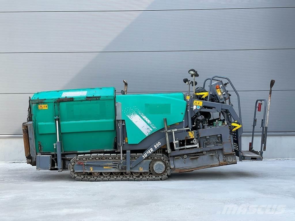Vögele SUPER 800 아스팔트 포장장비