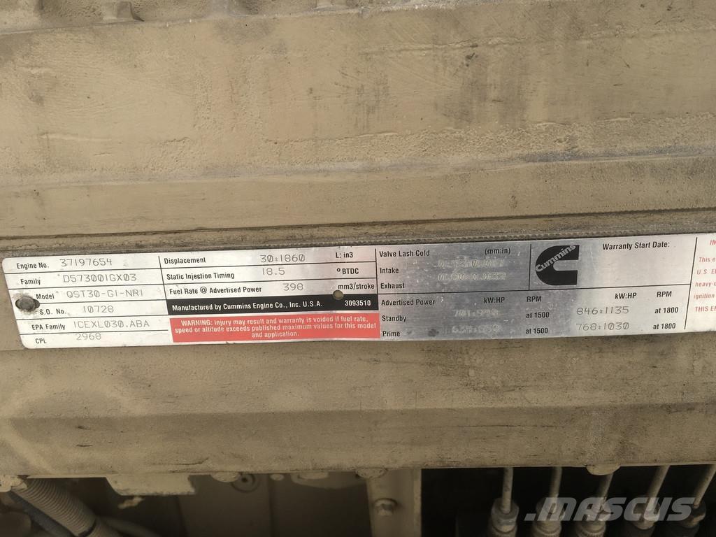 Cummins QST30 USED 건설 장비 - 기타