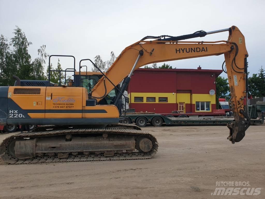 Hyundai HX 220 L 대형 굴삭기 29톤 이상