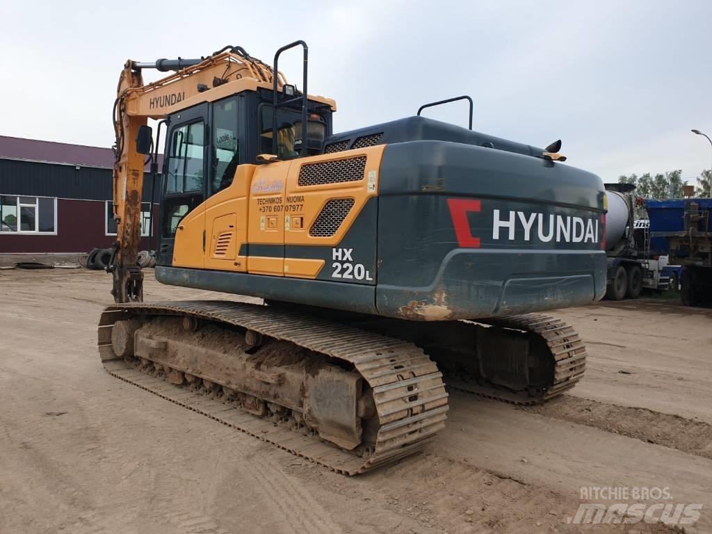 Hyundai HX 220 L 대형 굴삭기 29톤 이상