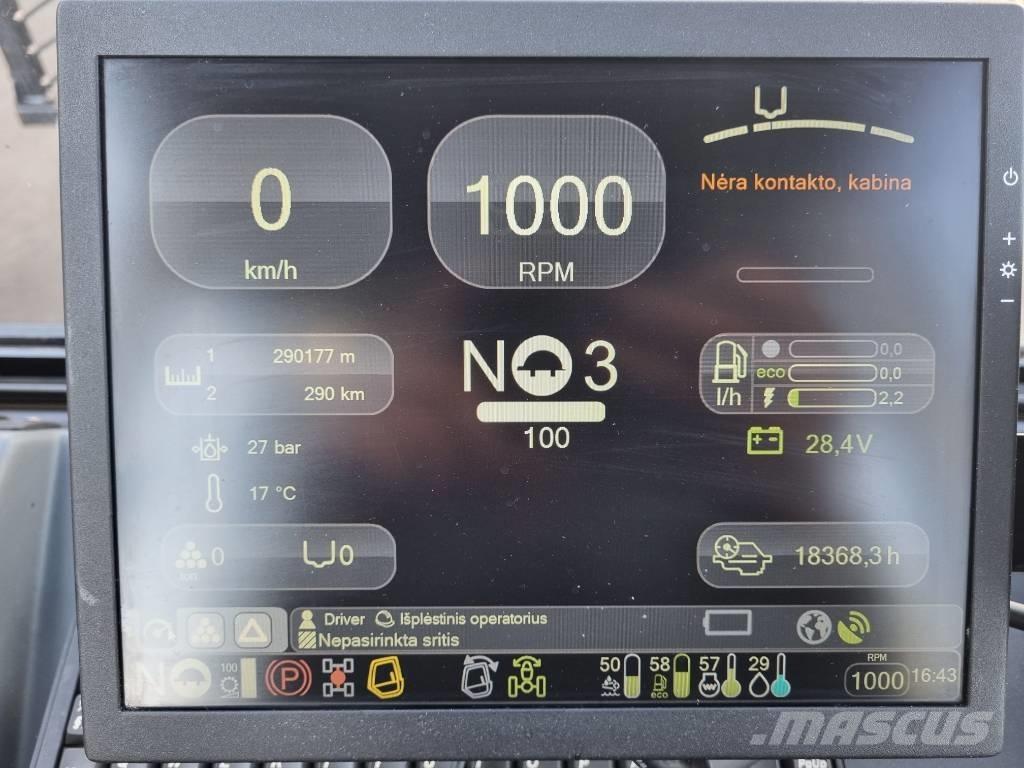 Komatsu 845 원목 포워더