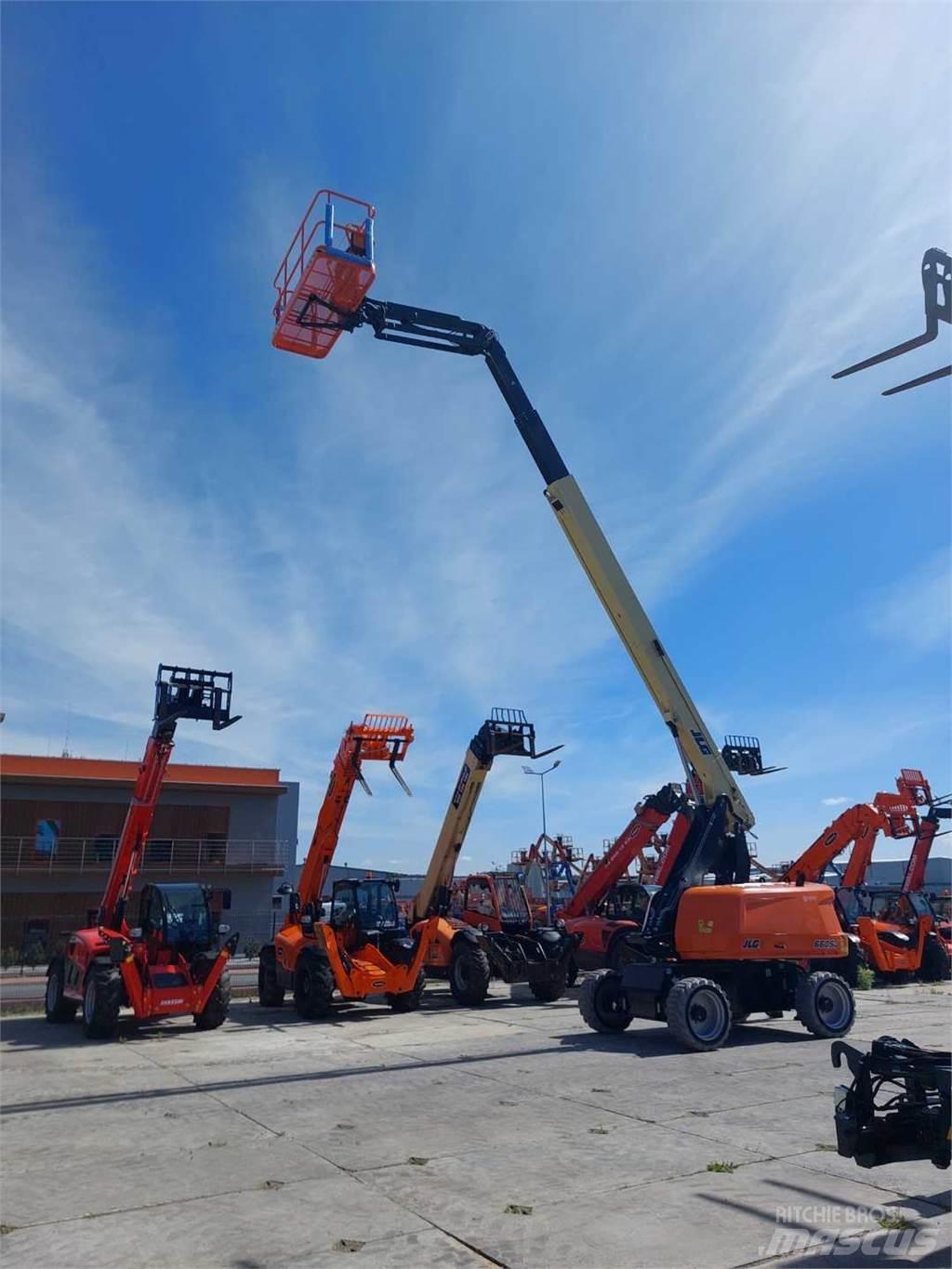 JLG 660SJ 견인식 전동이동 리프트