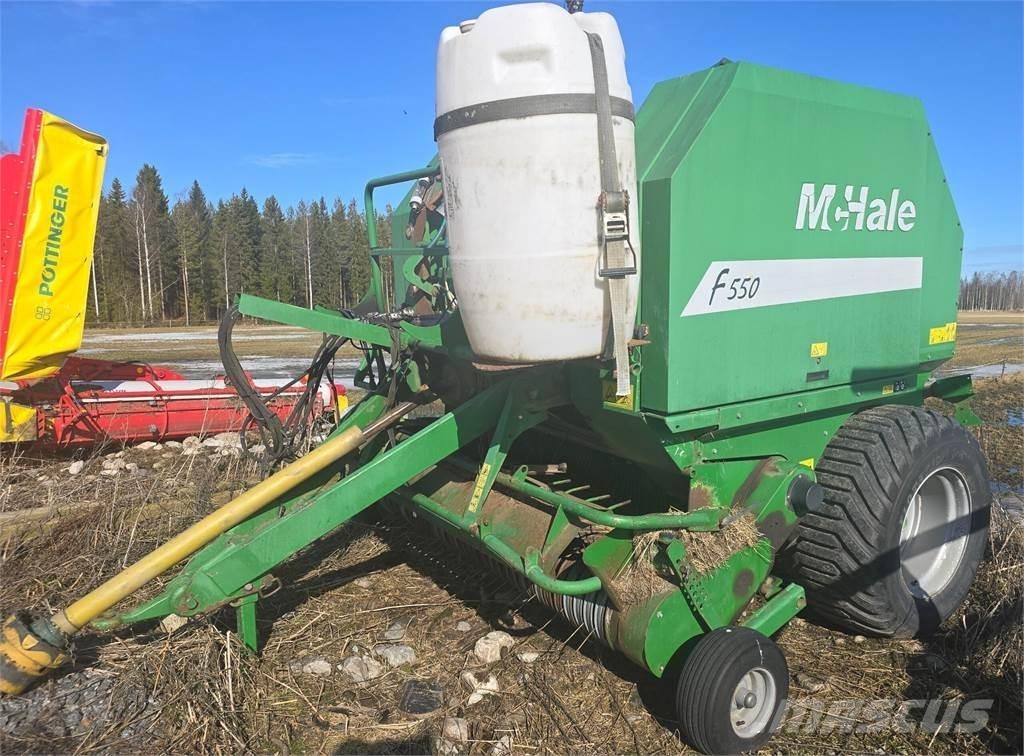 McHale F550 원형 곤포기
