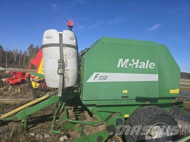 McHale F550 원형 곤포기