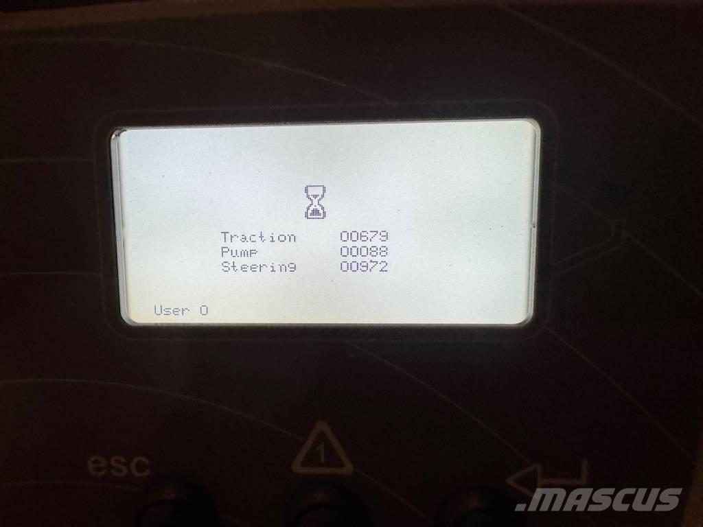 Mitsubishi SBR 12 N 보행식 리치 지게차