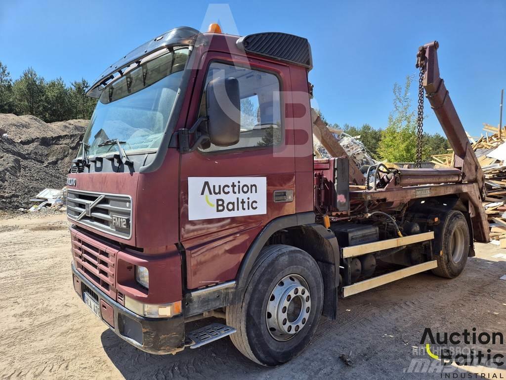 Volvo FM12 스킵 로더 트럭