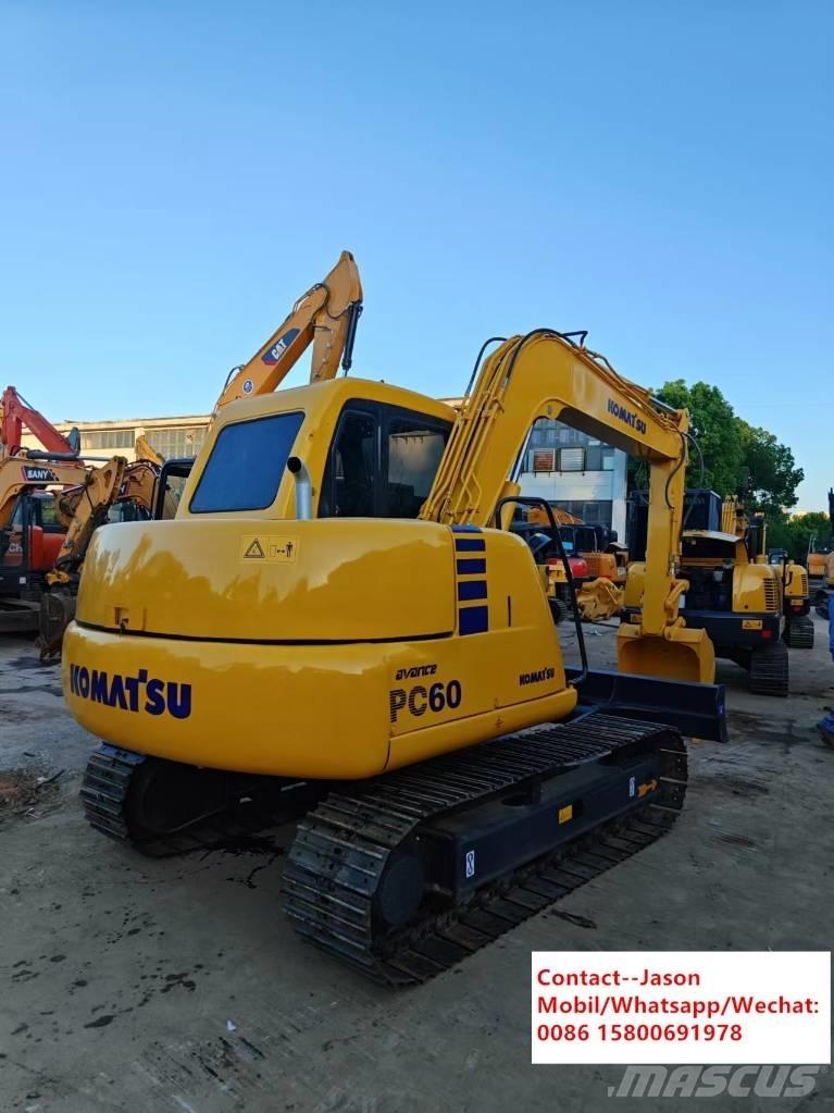Komatsu PC 60 소형 굴삭기 7톤 미만