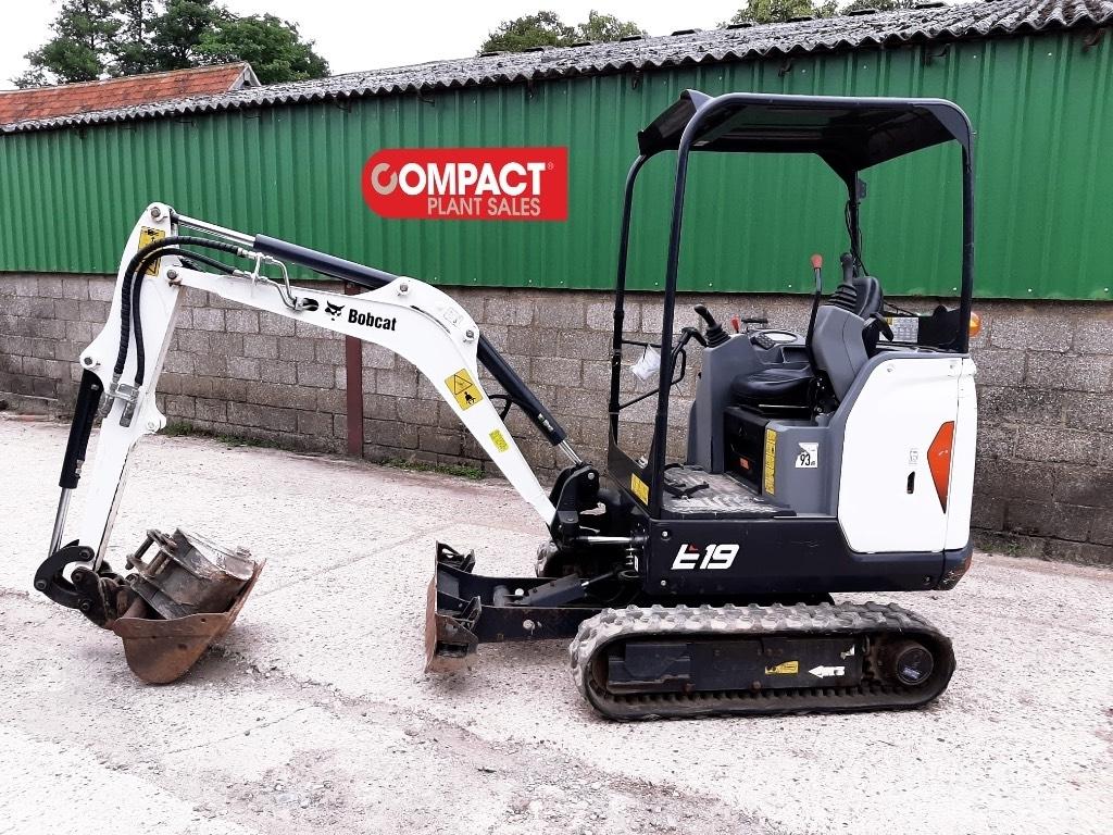 Bobcat E 19 소형 굴삭기 7톤 미만
