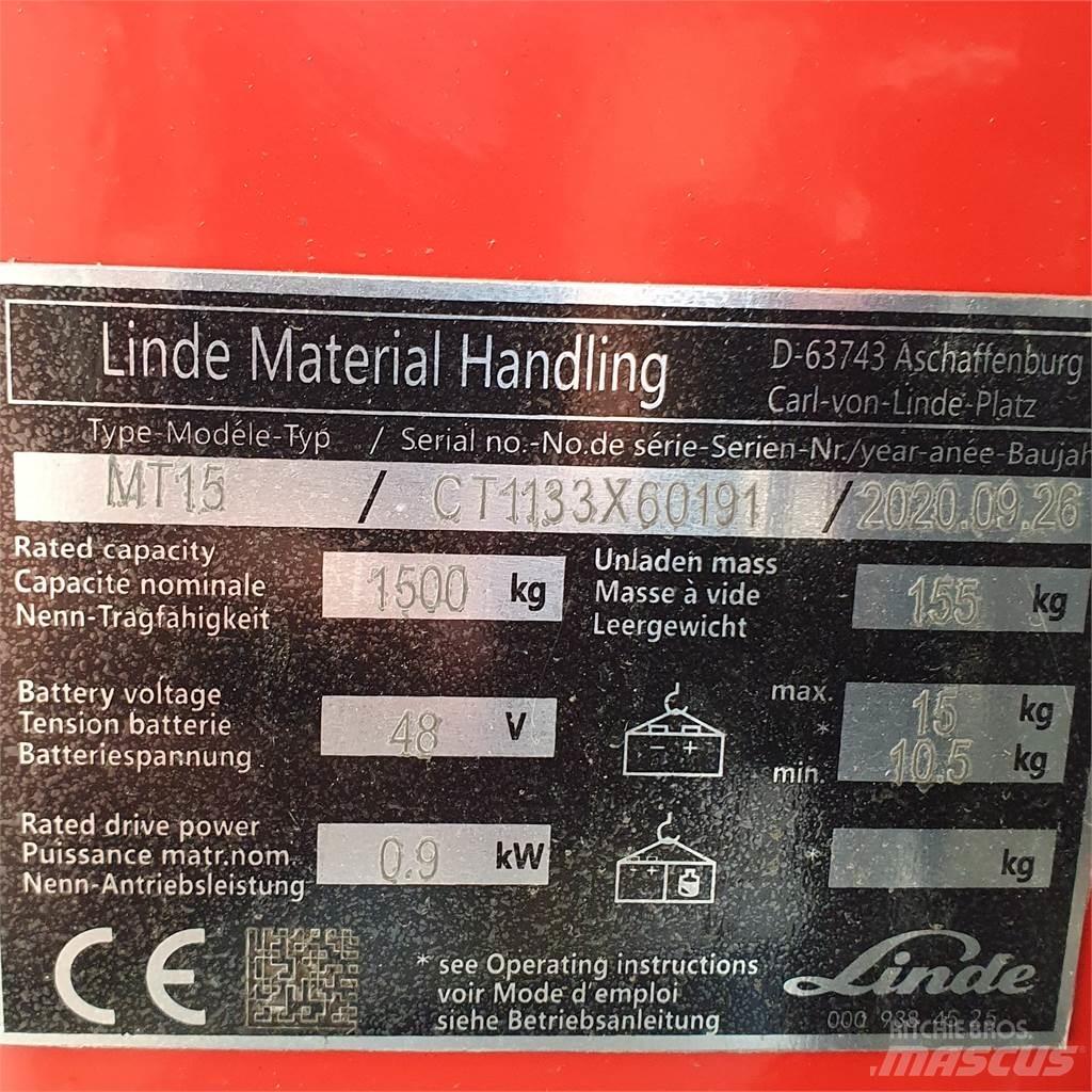 Linde MT15 경량 리프터