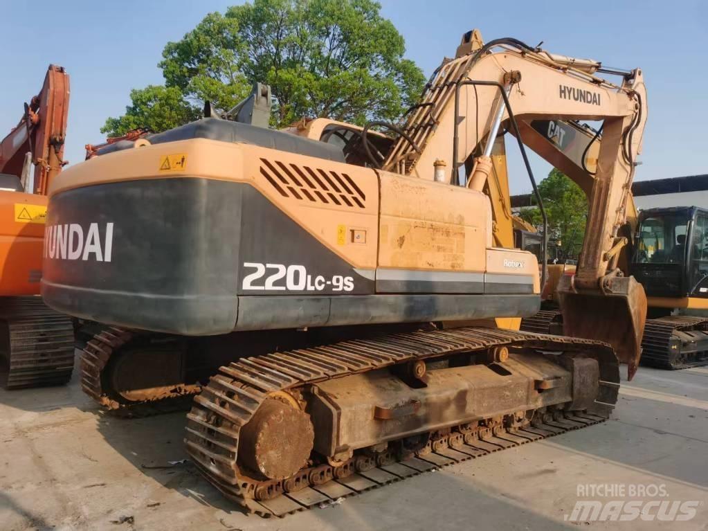 Hyundai 220lc-9s 중형굴삭기 7톤-28톤