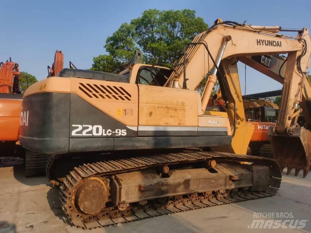 Hyundai 220lc-9s 중형굴삭기 7톤-28톤