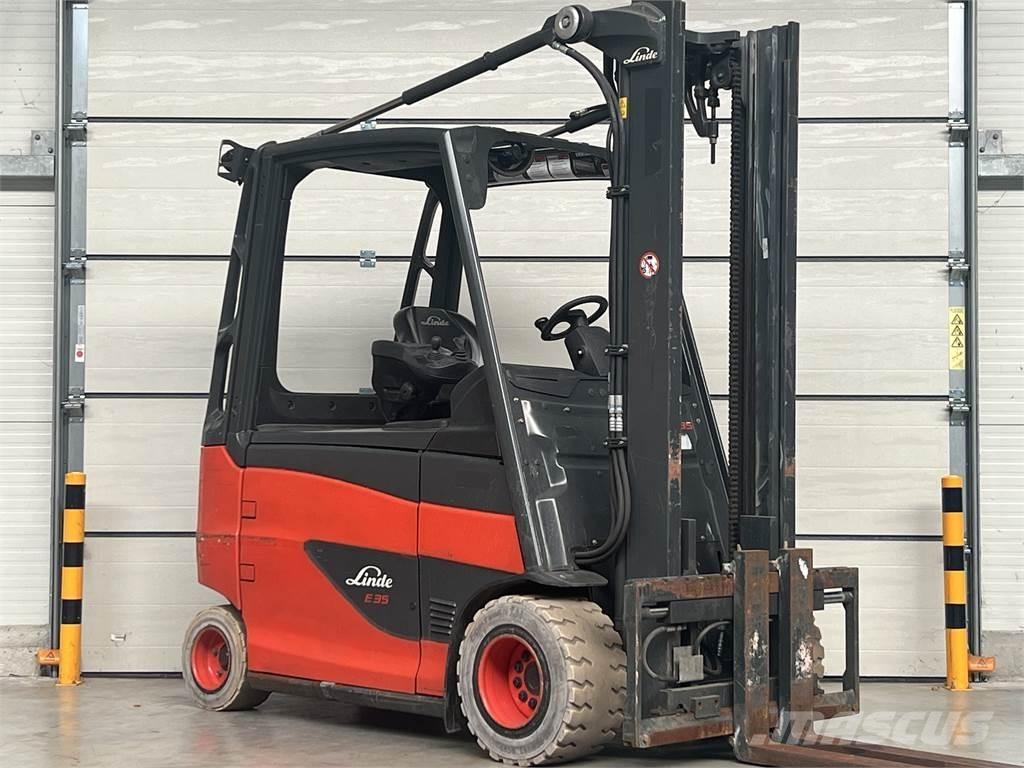 Linde E35HL-01 전동 지게차