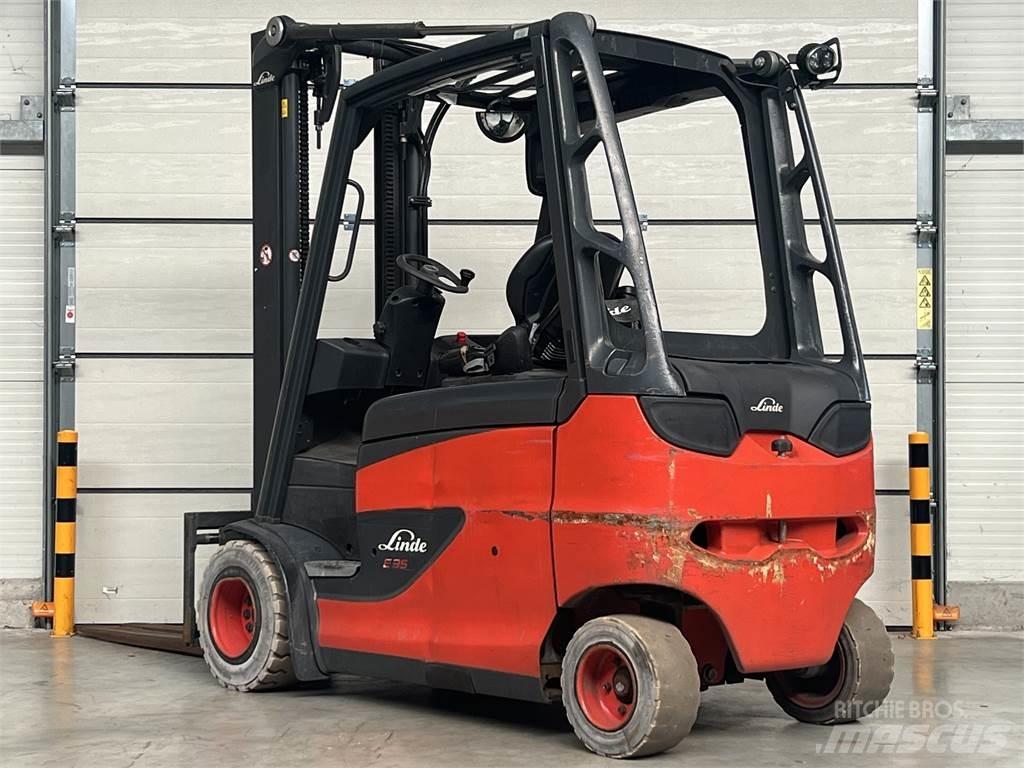 Linde E35HL-01 전동 지게차