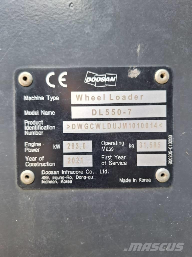Doosan DL550-7  휠로우더