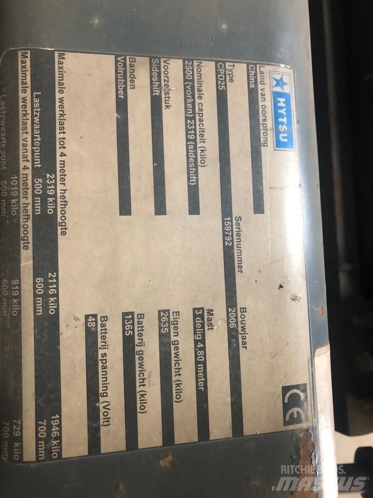 Hytsu CPD 25 전동 지게차