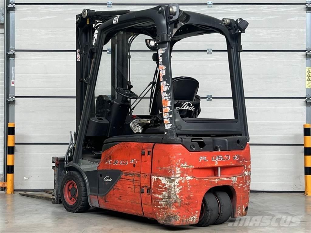 Linde E16 전동 지게차