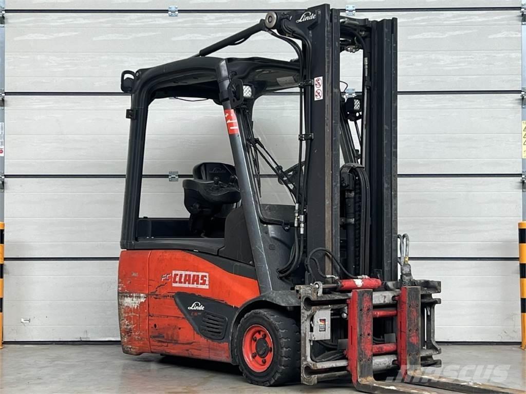 Linde E16 전동 지게차