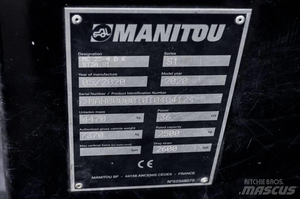Manitou MC 25-4 D 디젤 지게차
