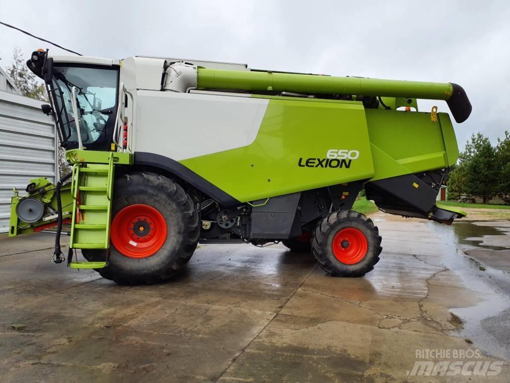 CLAAS Lexion 650 콤바인 수확기